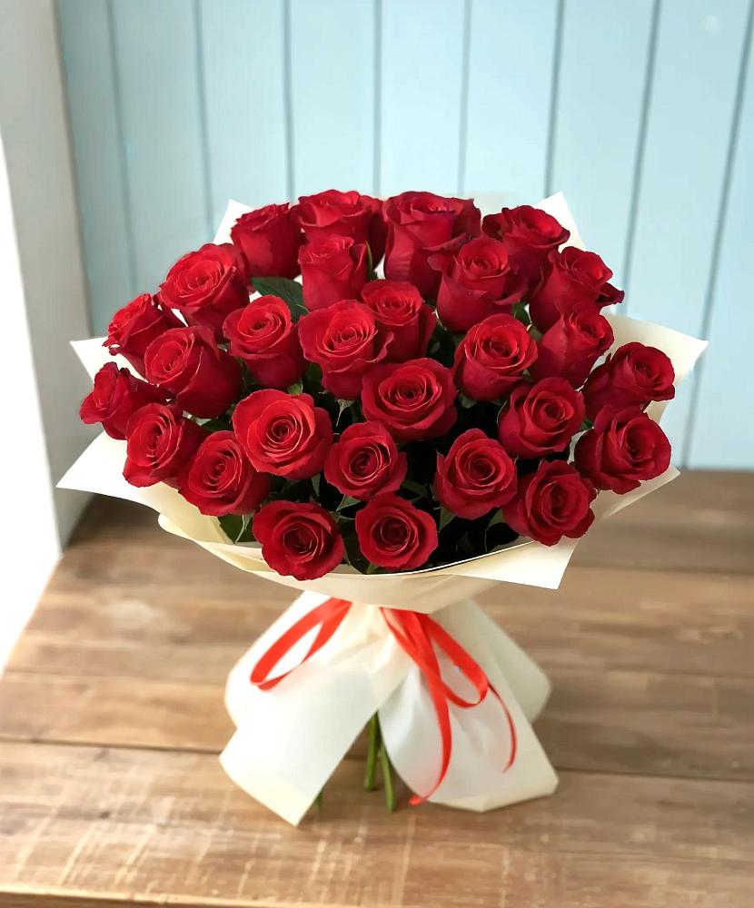 Букет 29 Красных роз в Сорокино