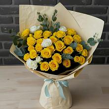 Букет цветов из:  Розы #REPLACE_PRED# Сорокино