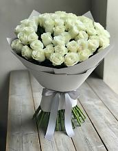 Букет 35 Белых роз в Сорокино