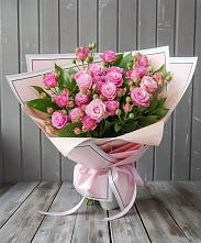 Букет Розовый кустик #REPLACE_PRED# Сорокино
