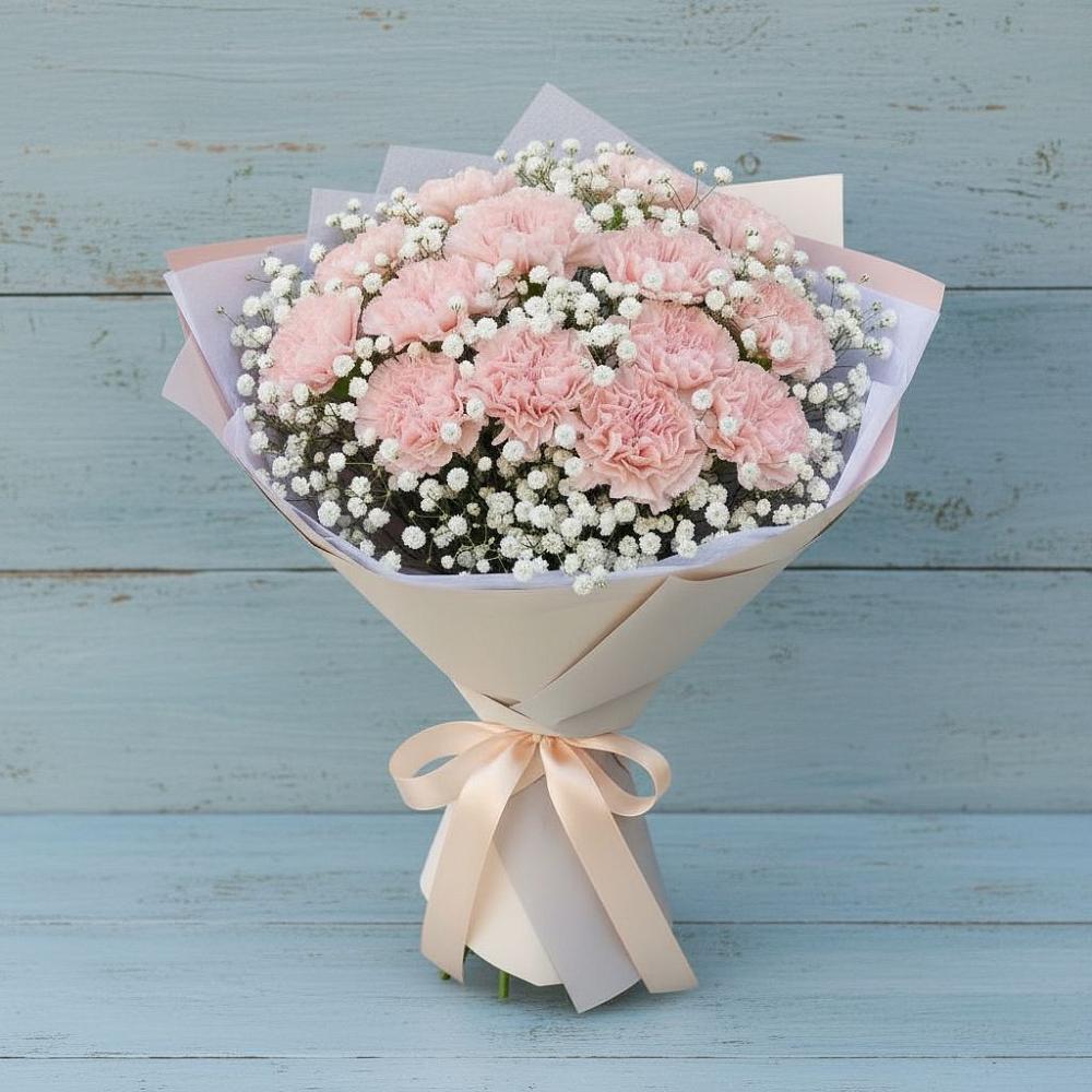 Букет цветов из: Гвоздики в Сорокино