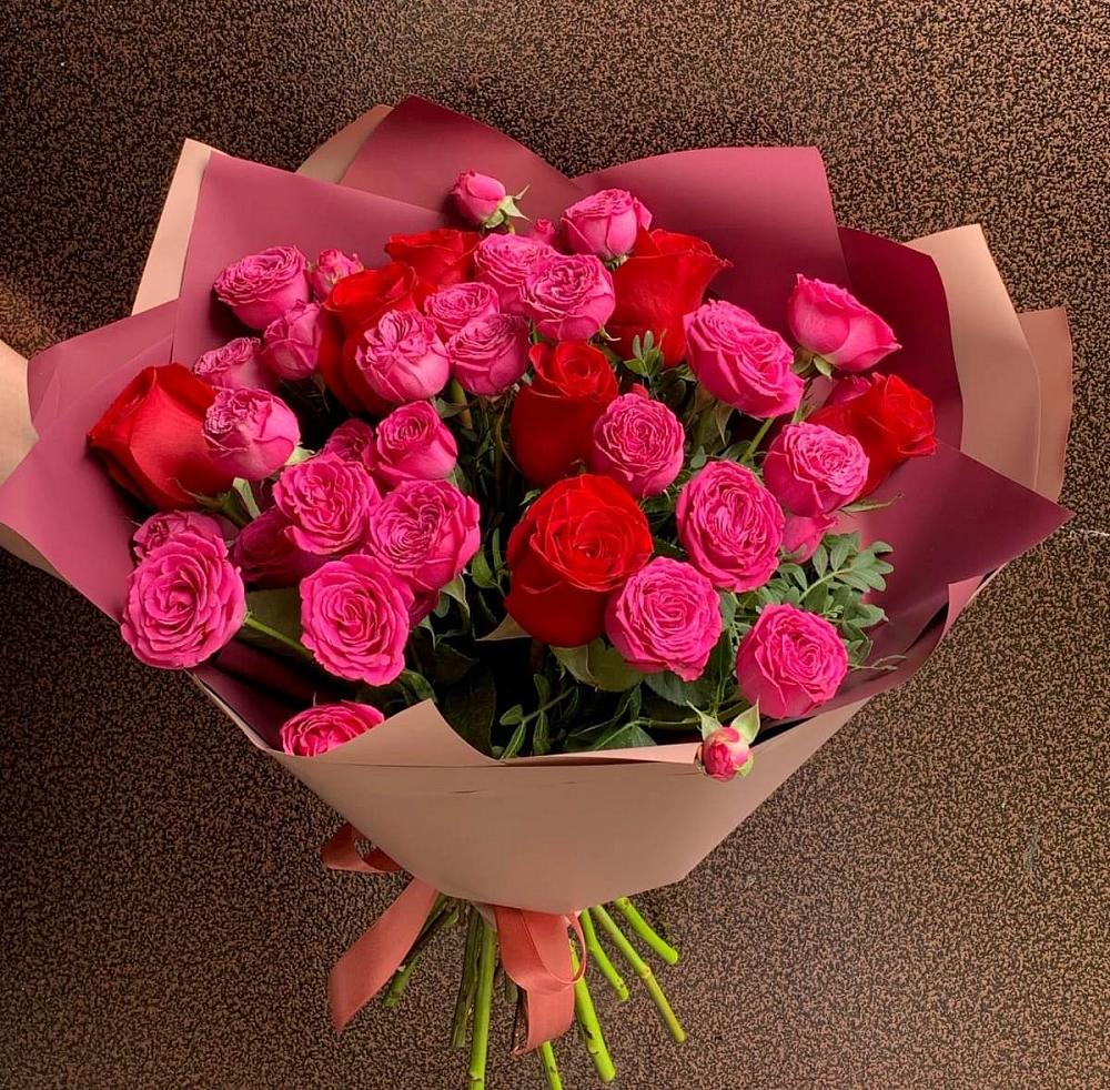 Букет В объятьях нежности в Сорокино