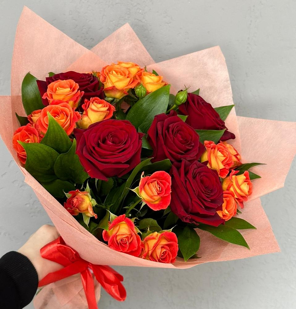 Букет Любовь и восторг в Сорокино