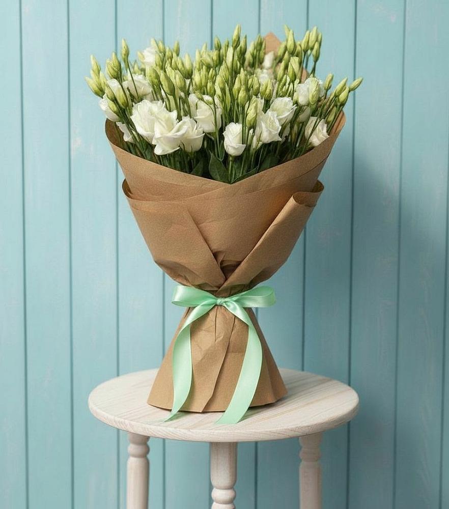 Букет цветов из: Лизиантусы в Сорокино