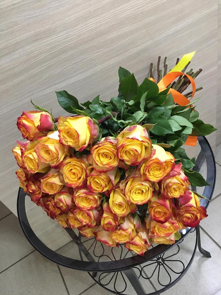 Букет Желтые розы в Сорокино