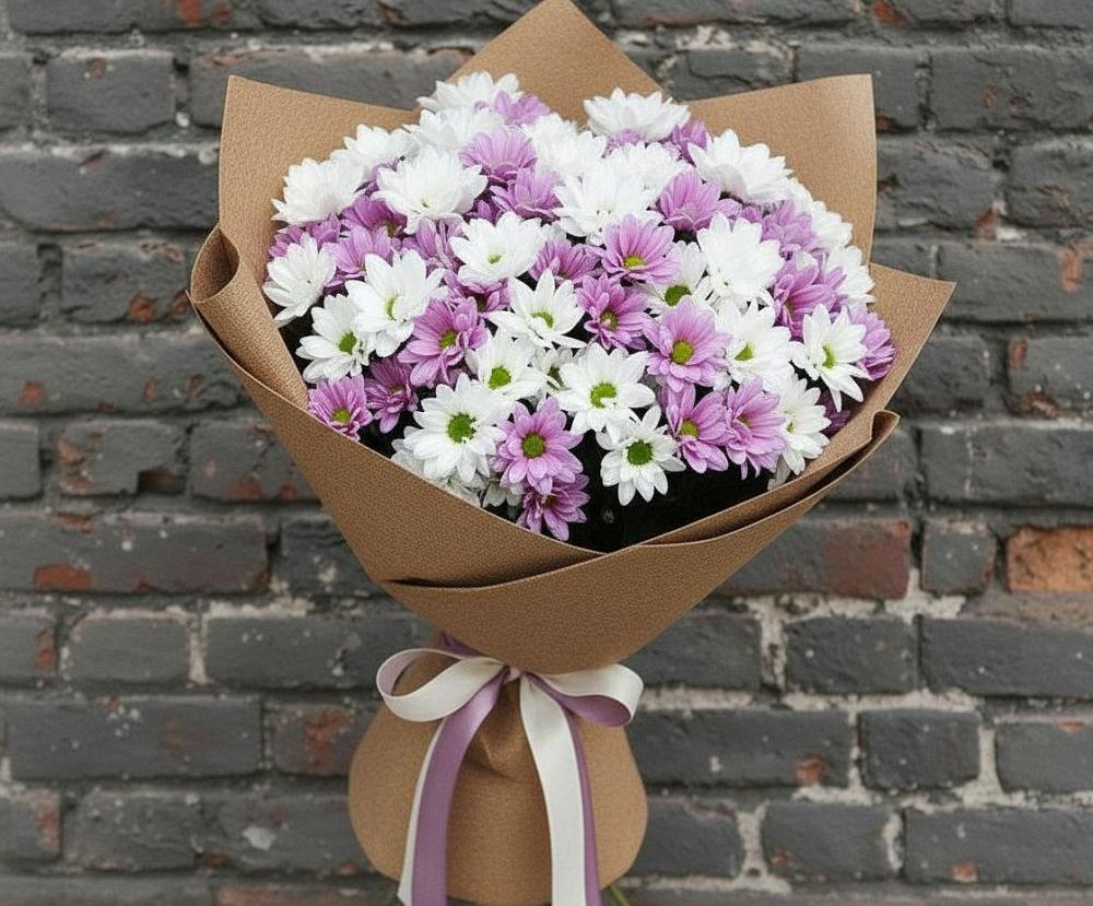 Букет цветов из: Хризантемы в Сорокино