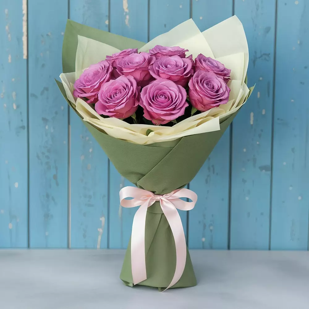 Букет Розы Фёрст Леди в Сорокино