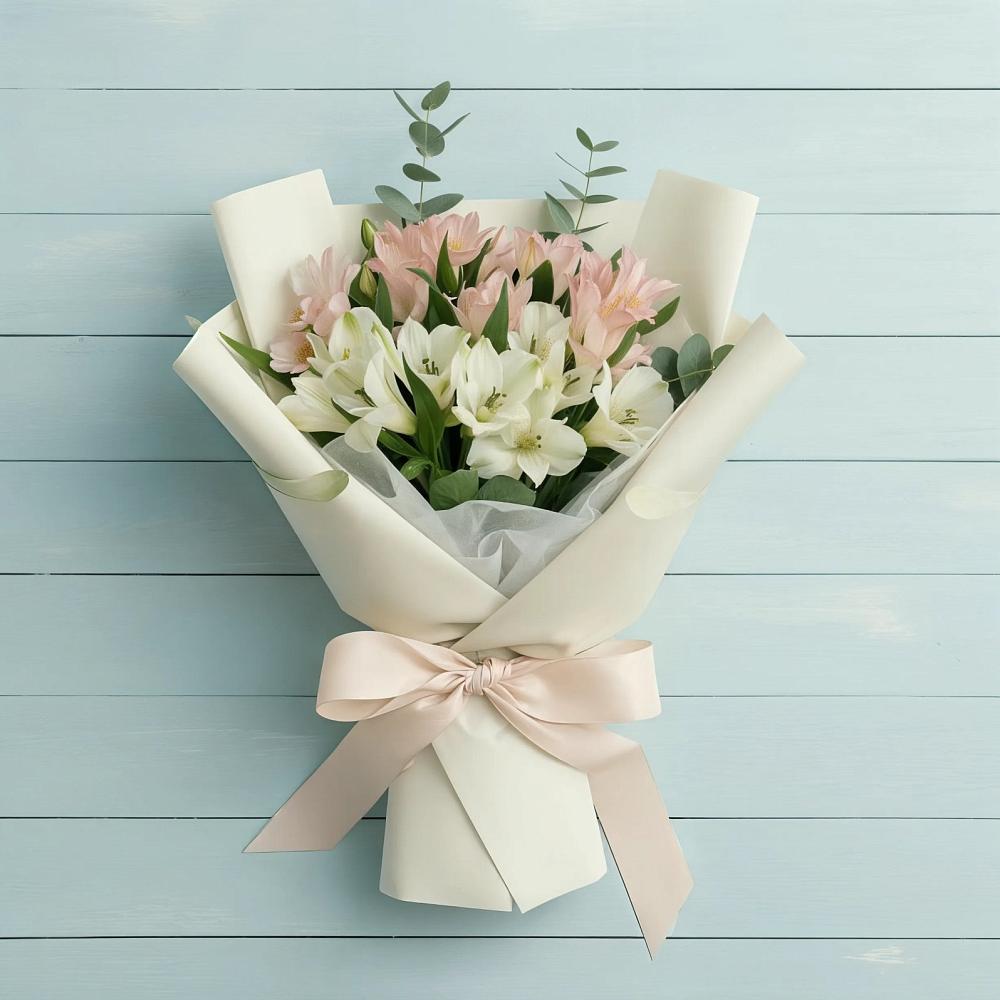 Букет цветов из: Альстромерии в Сорокино