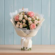 Букет цветов из:  Розы #REPLACE_PRED# Сорокино