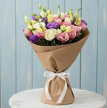 Букет цветов из:  Лизиантусы в Сорокино