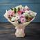 Букет цветов из: Хризантемы, Альстромерии и Розы в Сорокино